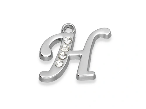 Zawieszka "literka H" 17,5 x 16,5 mm [1szt.]