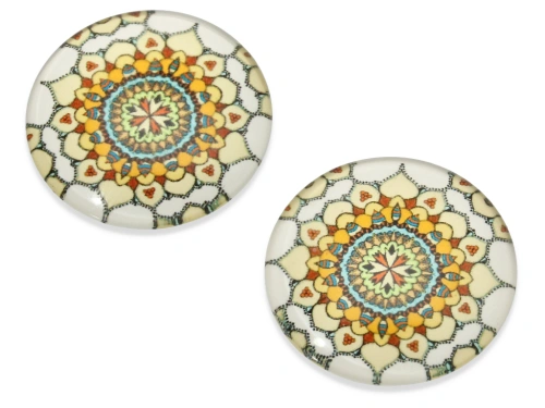 Kaboszon szklany 25 mm [1szt.]