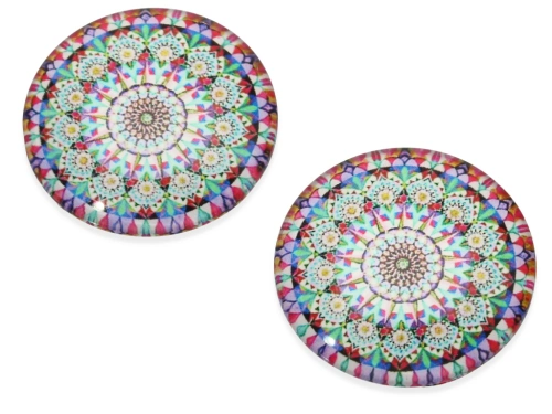 Kaboszon szklany 25 mm [1szt.]