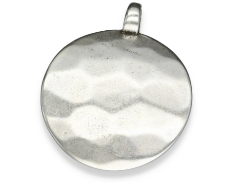 Zawieszka młotkowana 55 x 44 mm [1szt.]