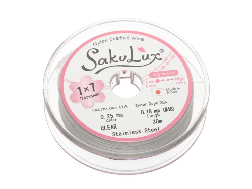 Linka SakuLux 0,25mm Clear [30m]