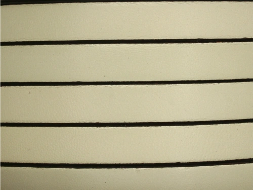 Rzemień naturalny płaski 10x1,8mm popielaty [20cm]