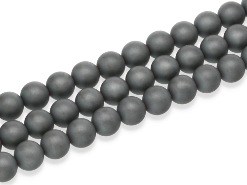 Hematyt kulka 8 mm [~40cm]