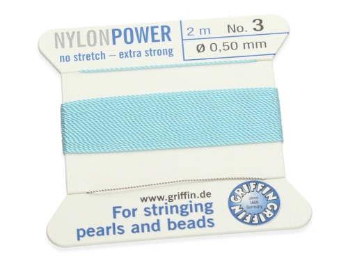 Nici nylonowe z igłą 0,5mm [op.2m]