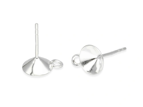 Sztyfty z podwieszką pod chaton 8 mm AG-925 [para]