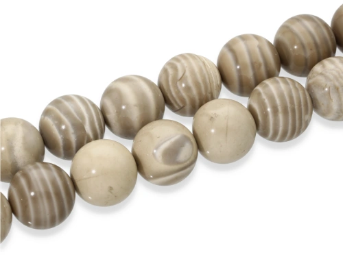 Krzemień pasiasty "kulka" 16 mm [~19cm]