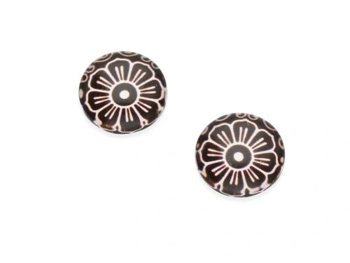 Kaboszon szklany 12mm model 337 [1szt.]