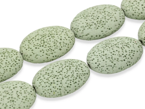 Lawa wulkaniczna owal ok.33x24mm [~19cm]