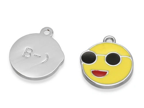 Zawieszka "emotikon" 18 x 16 mm [1szt.]