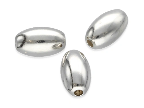 Oliwka gładka 10 x 6 mm AG-925 [1szt.]