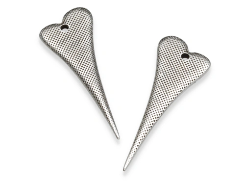 Zawieszka "serce" 39,4 x 14,3 mm [1szt.]