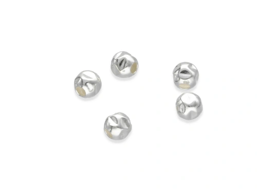 Kulka "gnieciona" 3 mm AG-925 [1szt.]