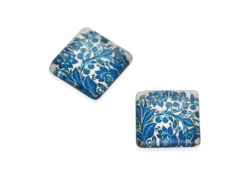 Kaboszon szklany 12x12mm model 247 [1szt.]