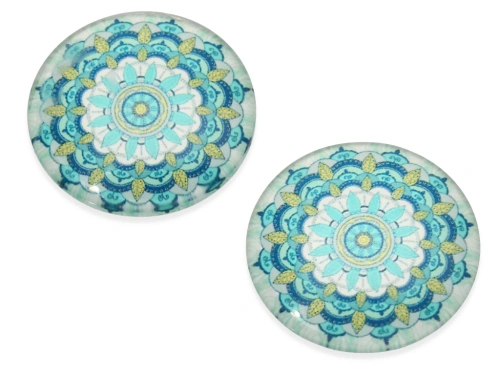 Kaboszon szklany 25 mm [1szt.] 