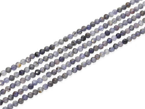 Iolit kulka fasetowana ok.4mm  [~19cm]