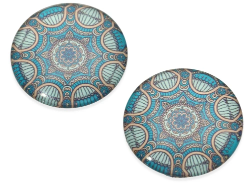 Kaboszon szklany 25 mm [1szt.]