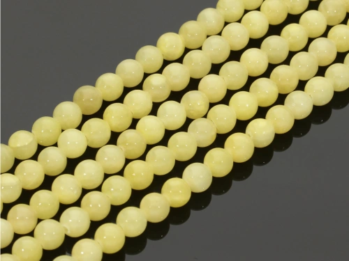 Jadeit qing kulka ok.6,5mm [~39cm]