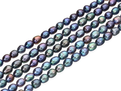 Perła słodkowodna rice ~7-8mm [~36cm]