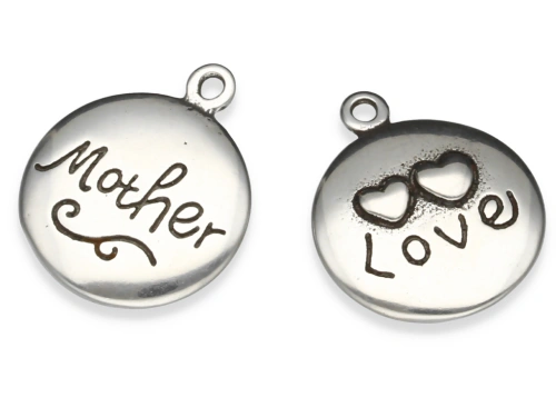 Zawieszka "mother love" 21,5 x 18 mm [1szt.]