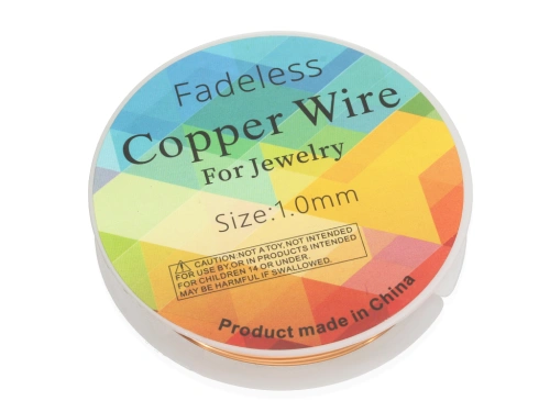 Drut miedziany 1mm [~2,5m]