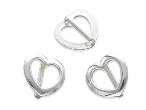 Przekładka "serce" 10 x 2 mm AG-925 [1szt.]