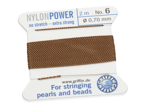 Nici nylonowe z igłą 0,7mm [op.2m]