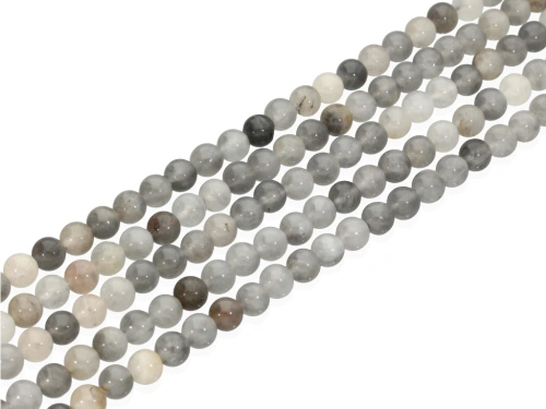 Kwarc chmurzysty kulka ok.6mm [~38cm]