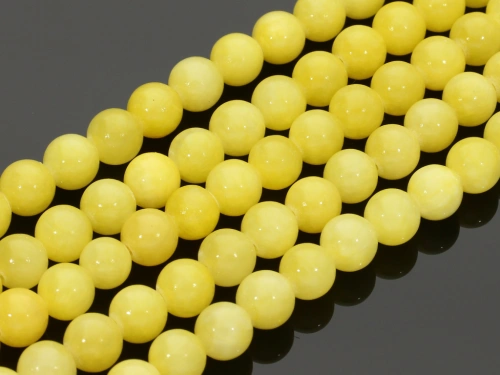 Jadeit qing kulka ok.8,5mm [~39cm]