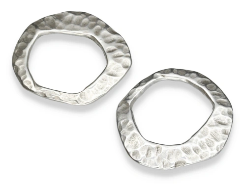 Zawieszka młotkowana 27 x 25 mm [1szt.]