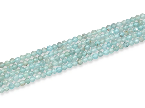 Apatyt kulka fasetowana ok.3mm [~19cm]