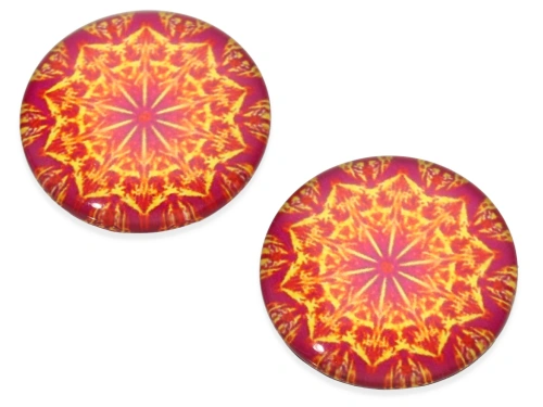 Kaboszon szklany 25 mm [1szt.]