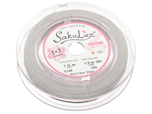Linka SakuLux 0,50mm Clear [100m]
