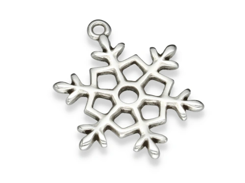 Zawieszka "płatek śniegu" 30 x 23 mm [1szt.]