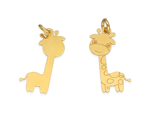 Zawieszka "żyrafka" 19 x 10 mm AG-925 [1szt.]