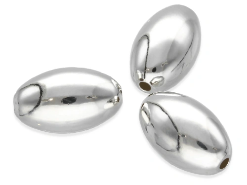 Oliwka gładka 17 x 10 mm AG-925 [1szt.]