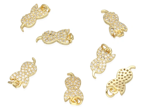 Zawieszka kotek 14x7mm [1szt.]