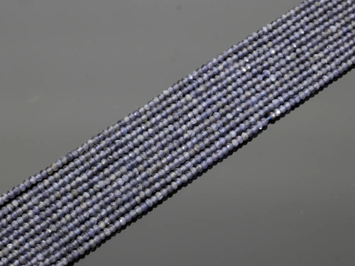 Iolit kulka fasetowana ok.3mm  [~31cm]