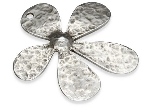 Zawieszka "kwiat młotkowany" 66 x 61 mm [1szt.]