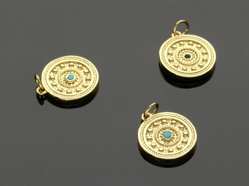 Zawieszka etno kółko 15mm [1szt.]