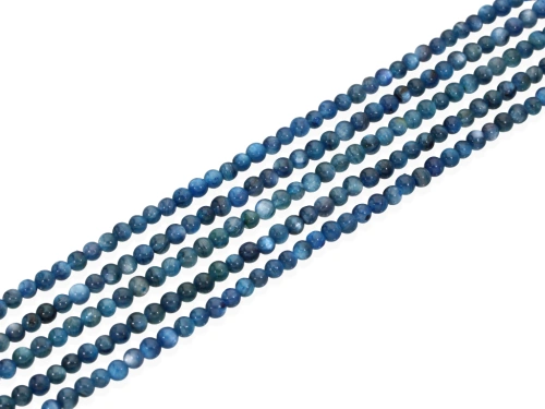 Kyanit naturalny kulka ok.4mm [~39cm]