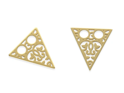 Zawieszka ażurowa "trójkąt" 13 x 12 mm AG-925 [1szt.]