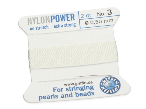 Nici nylonowe z igłą 0,5mm [op.2m]