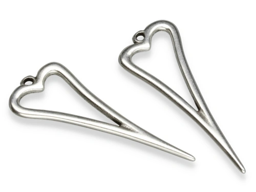 Zawieszka "serce" 38,5 x 14 mm [1szt.]