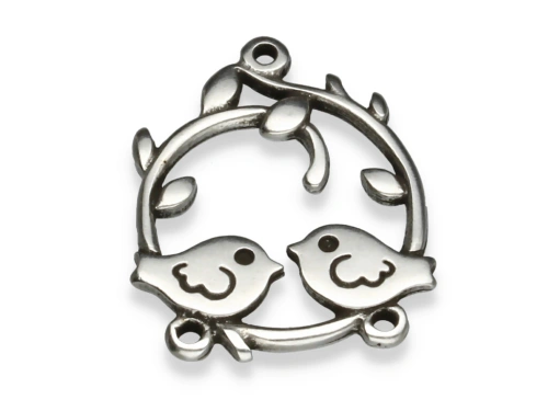 Zawieszka "ptaszki" 27 x 22 mm [1szt.]