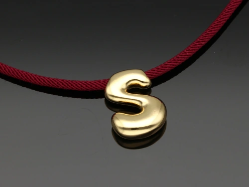 Zawieszka literka S 23x17mm [1szt.]