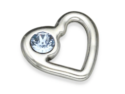 Wisior "serce" 28 x 26 mm [1szt.]