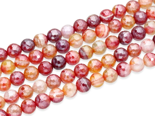 Agat kulka fasetowana ok.8mm [~19cm]