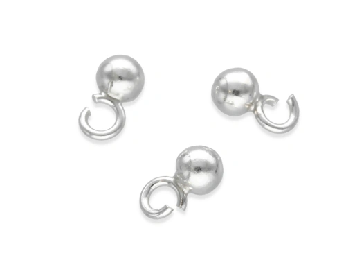 Zawieszka "kulka" 7,5 x 4 mm AG-925 [1szt.]