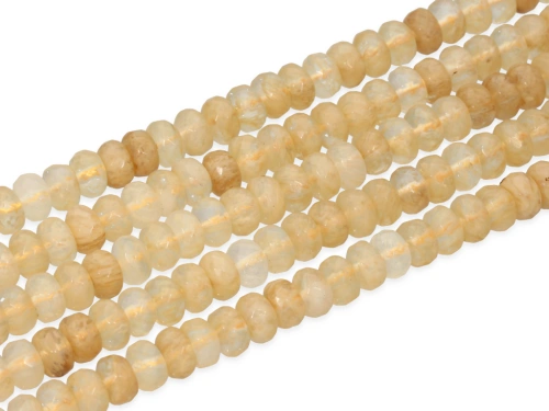 Kwarc arbuzowy oponka fasetowana ok.8x5mm [~19cm]