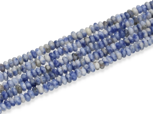 Jaspis "blue spot" 4,5 x 2 mm [~19cm]